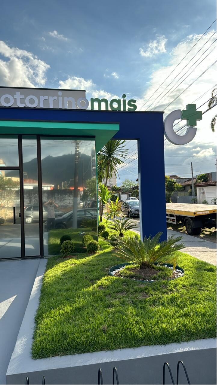 Fachada da Otorrino Mais em Caraguatatuba