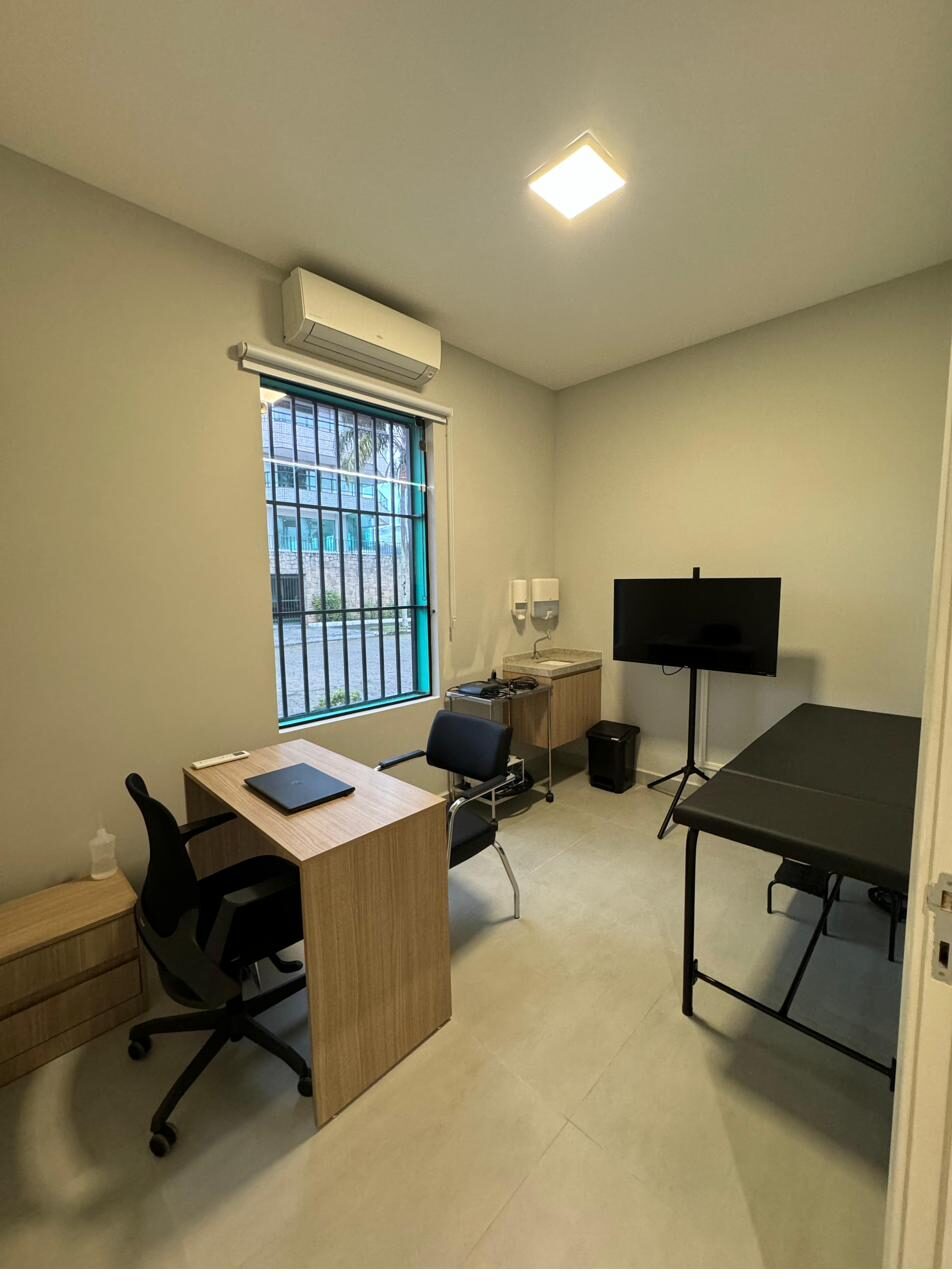 Sala de exames da Otorrino Mais