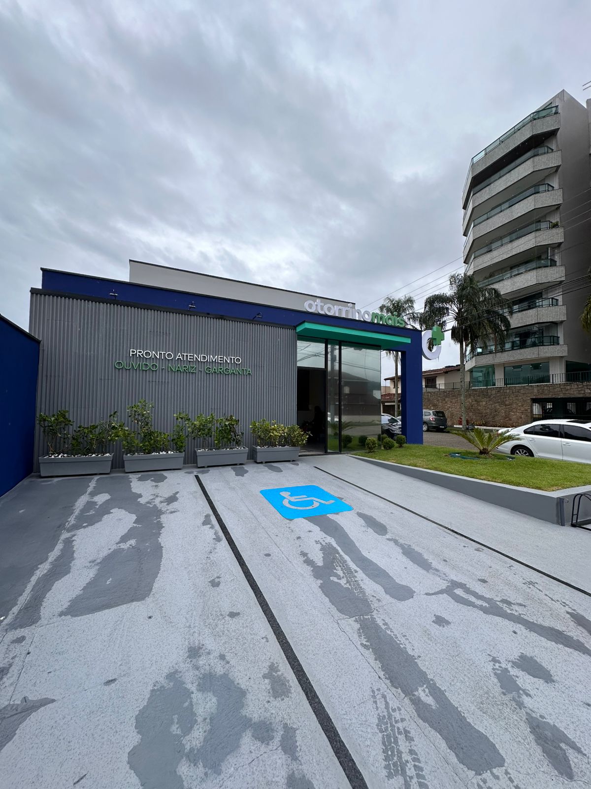 Fachada da Otorrino Mais com pronto atendimento
